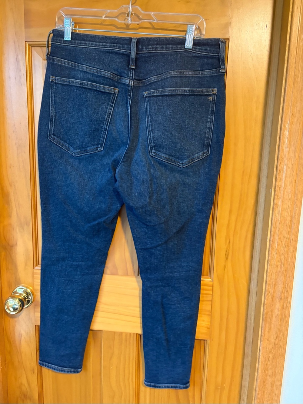 Madewell Skinny Jeans - Dark Blue Wash Size 30P